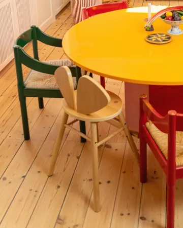 Cadeira Mouse Chair Junior - Carvalho - Nofred