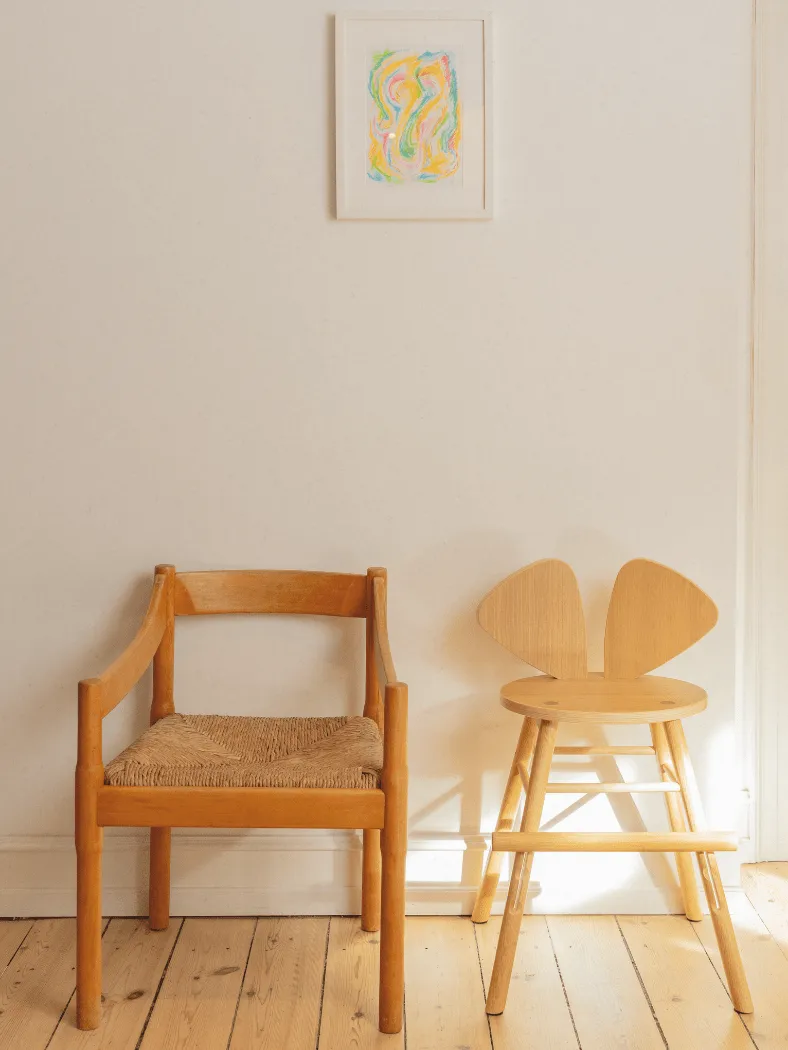 Cadeira Mouse Chair Junior, Carvalho Nofred