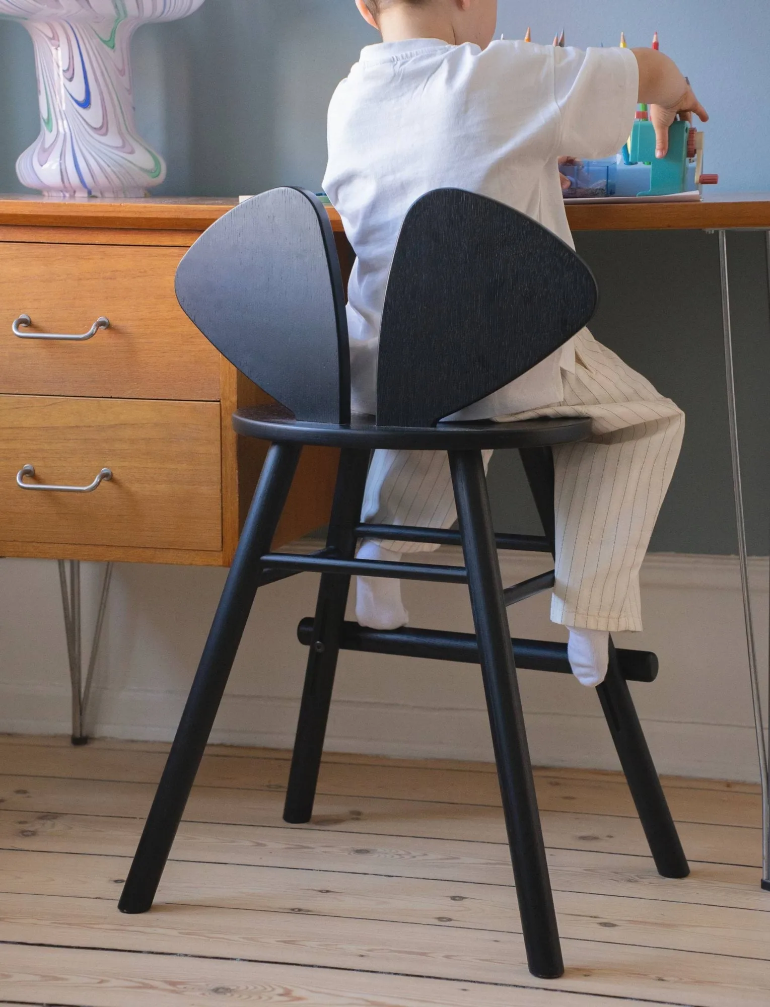 Cadeira Mouse Chair Junior, Preto Nofred