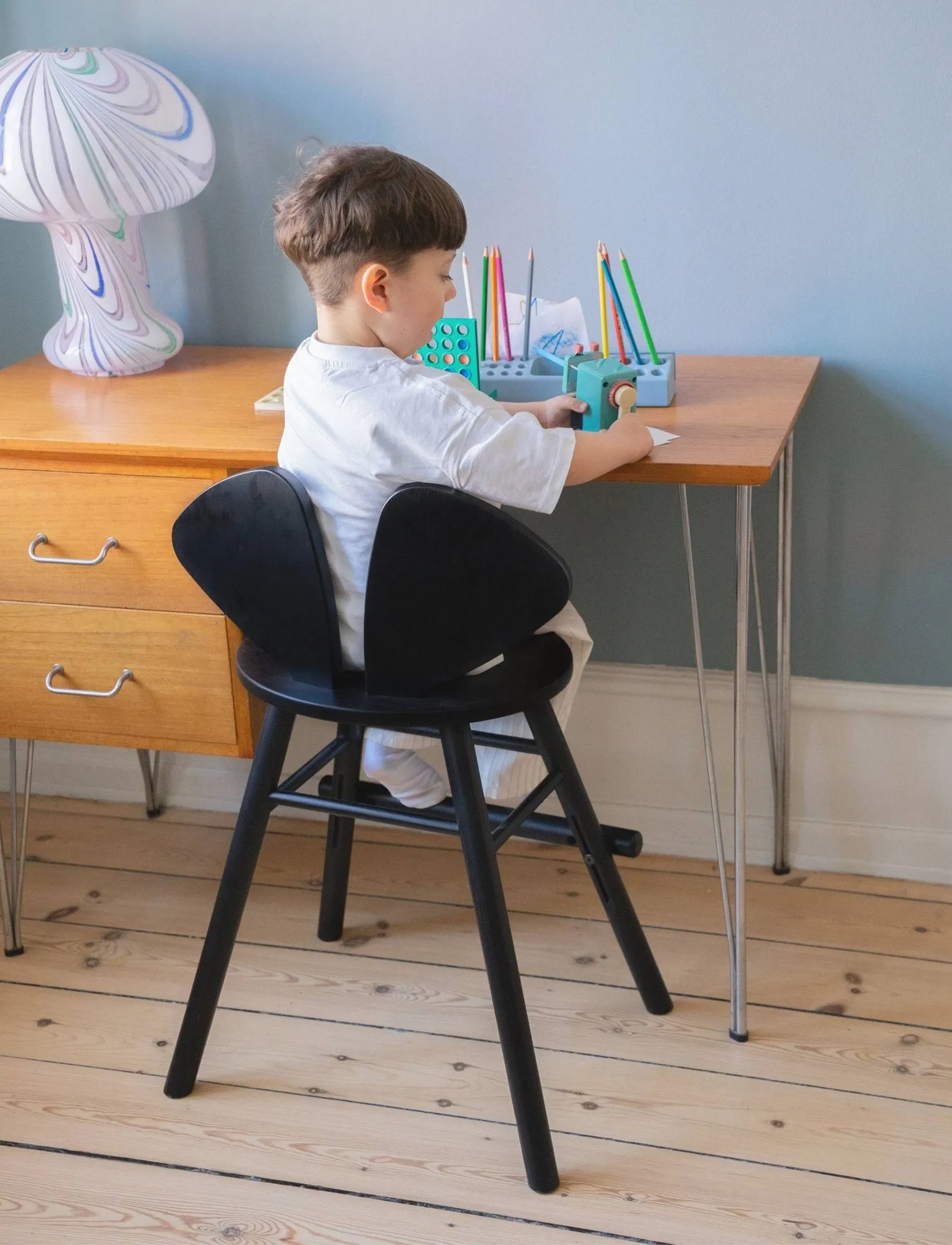 Cadeira Mouse Chair Junior, Preto Nofred