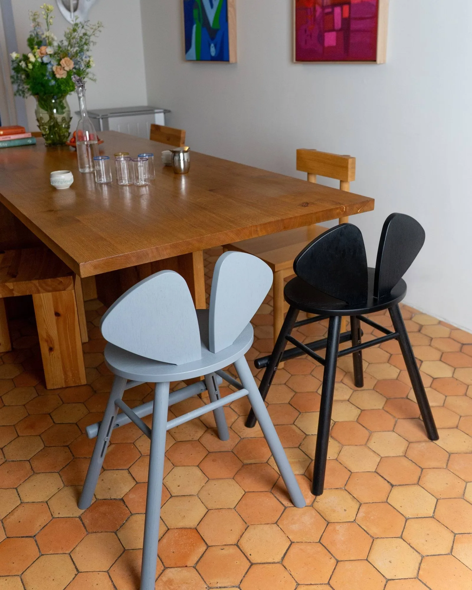 Cadeira Mouse Chair Junior, Preto Nofred