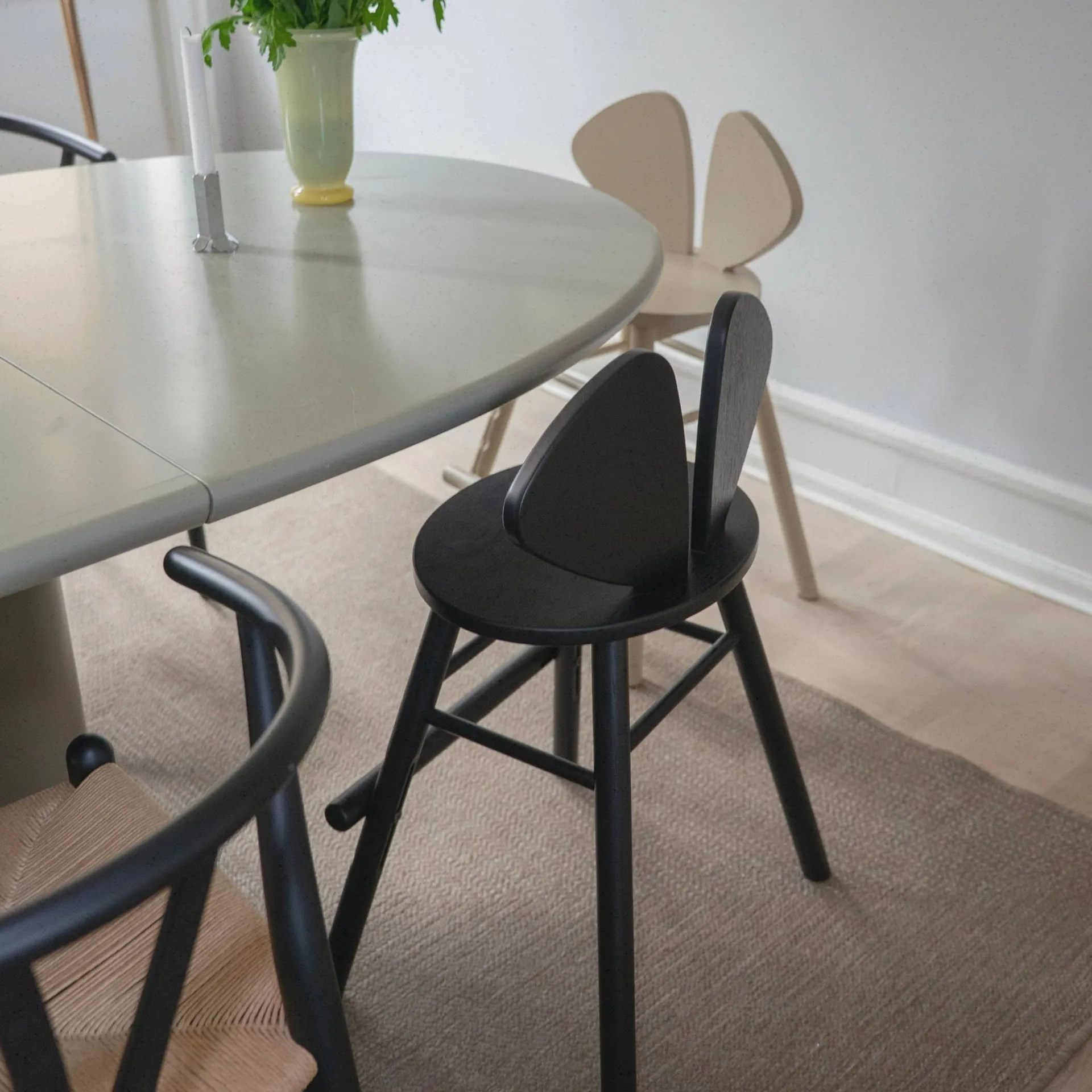 Cadeira Mouse Chair Junior, Preto Nofred