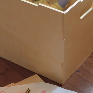 Caixa de armazenamento Cube Storage - Bétula - Nofred
