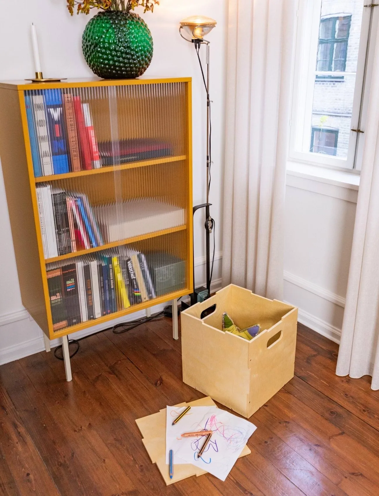 Caixa de armazenamento Cube Storage, Bétula Nofred