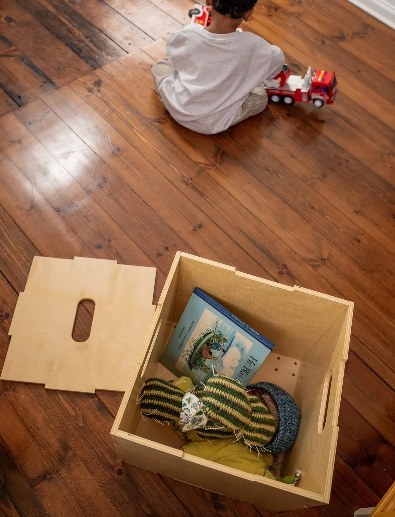 Caixa de armazenamento Cube Storage, Bétula Nofred
