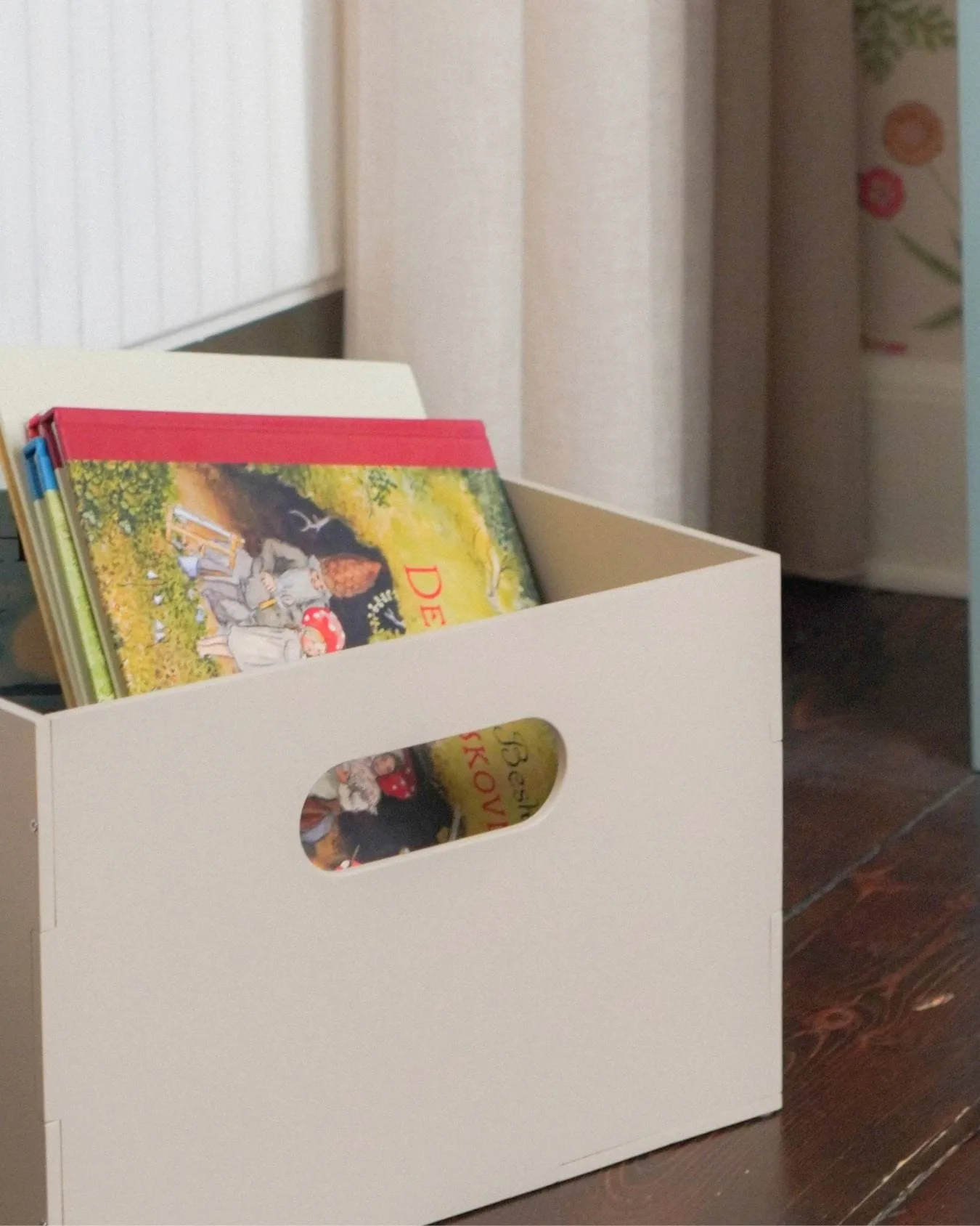 Caixa de armazenamento Kiddo Box, Bege Nofred