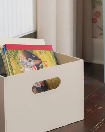 Caixa de armazenamento Kiddo Box - Bege - Nofred