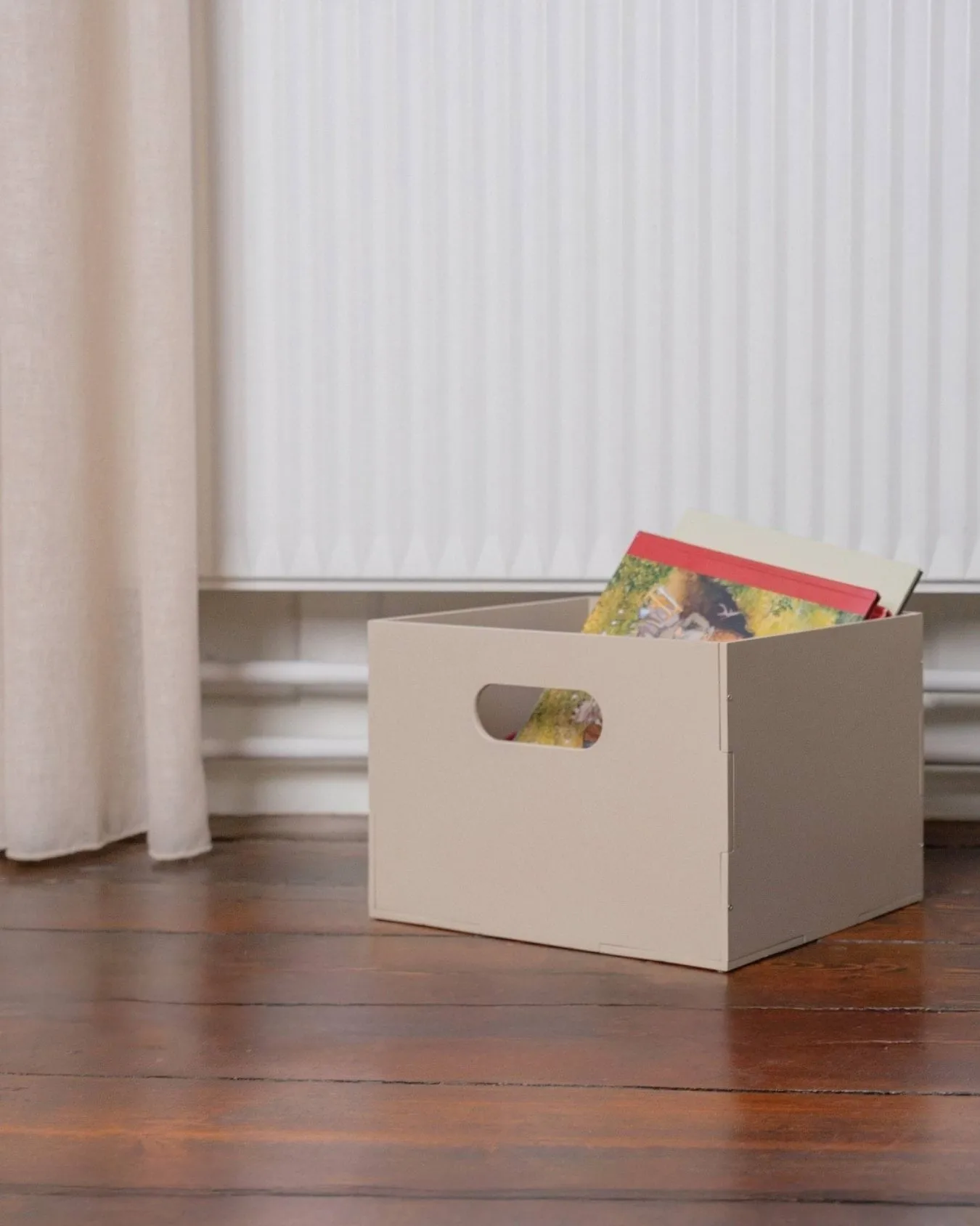 Caixa de armazenamento Kiddo Box, Bege Nofred