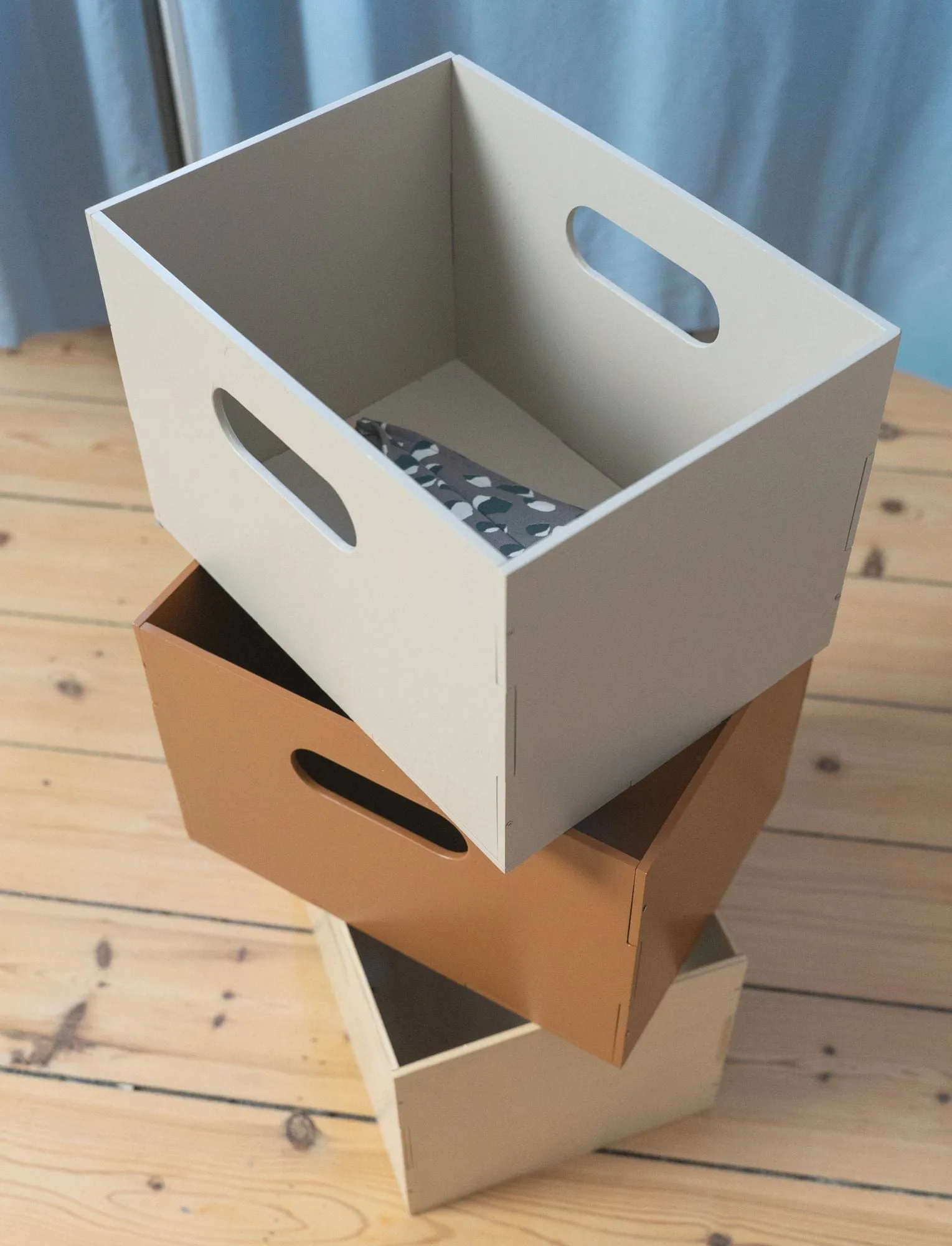 Caixa de armazenamento Kiddo Box, Bege Nofred