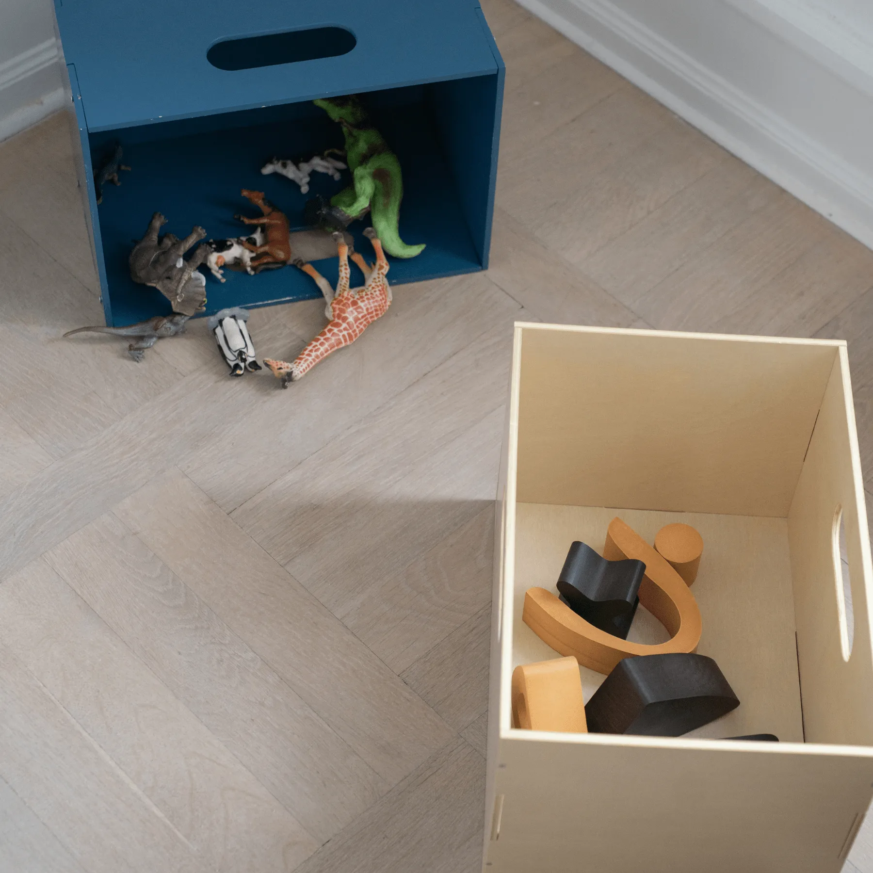 Caixa de armazenamento Kiddo Box, Bétula Nofred