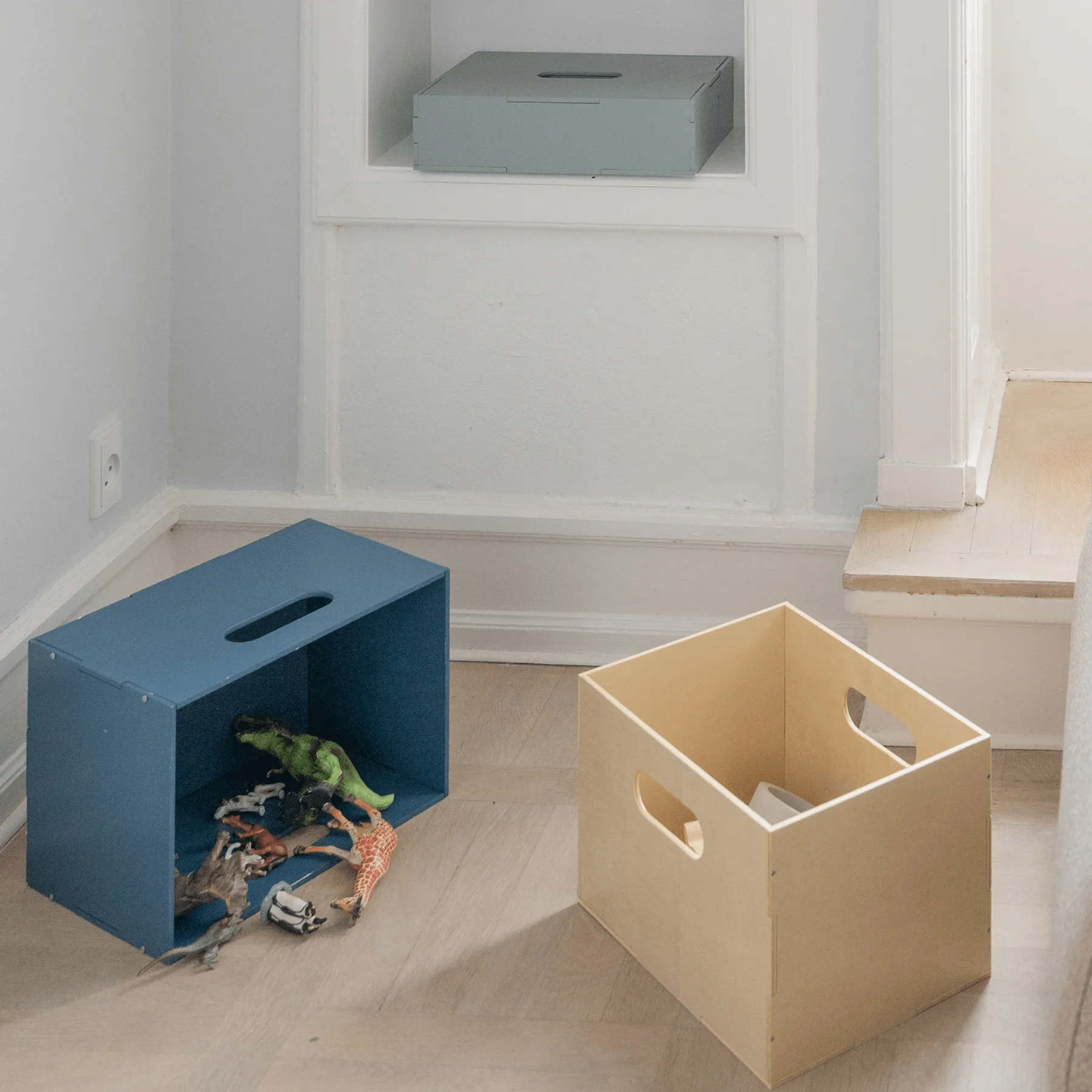 Caixa de armazenamento Kiddo Box, Bétula Nofred