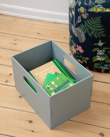Caixa de armazenamento Kiddo Box - Verde-oliva - Nofred