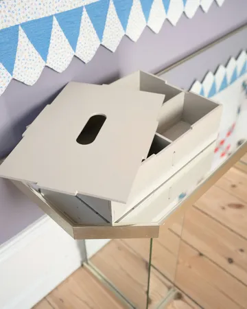 Caixa de armazenamento Kiddo Tool Box - Bege - Nofred