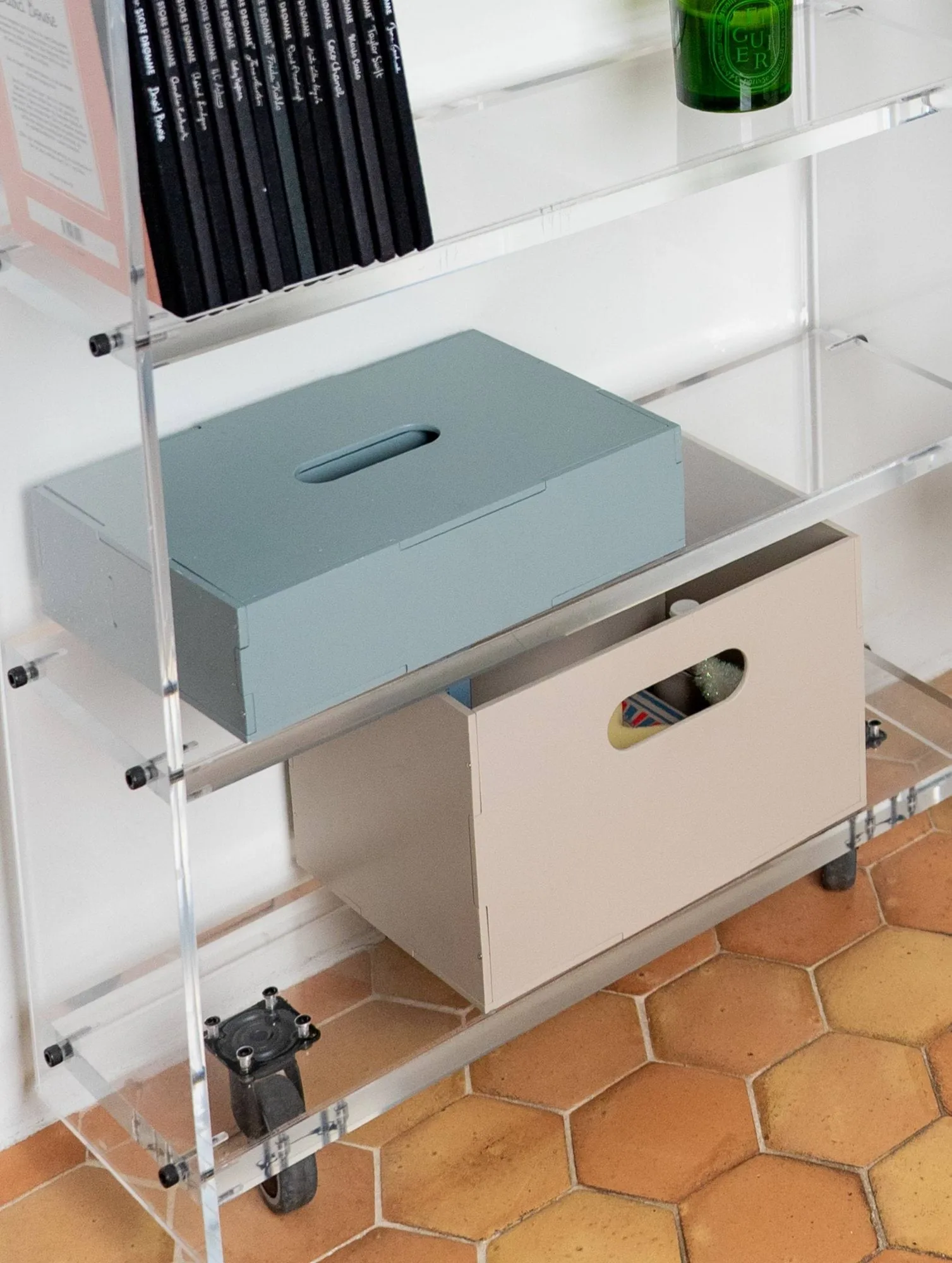 Caixa de armazenamento Kiddo Tool Box, Verde oliva Nofred