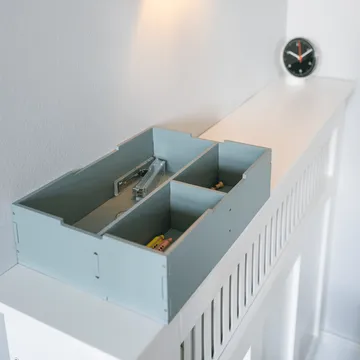 Caixa de armazenamento Kiddo Tool Box - Verde oliva - Nofred