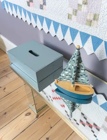 Caixa de armazenamento Kiddo Tool Box - Verde oliva - Nofred