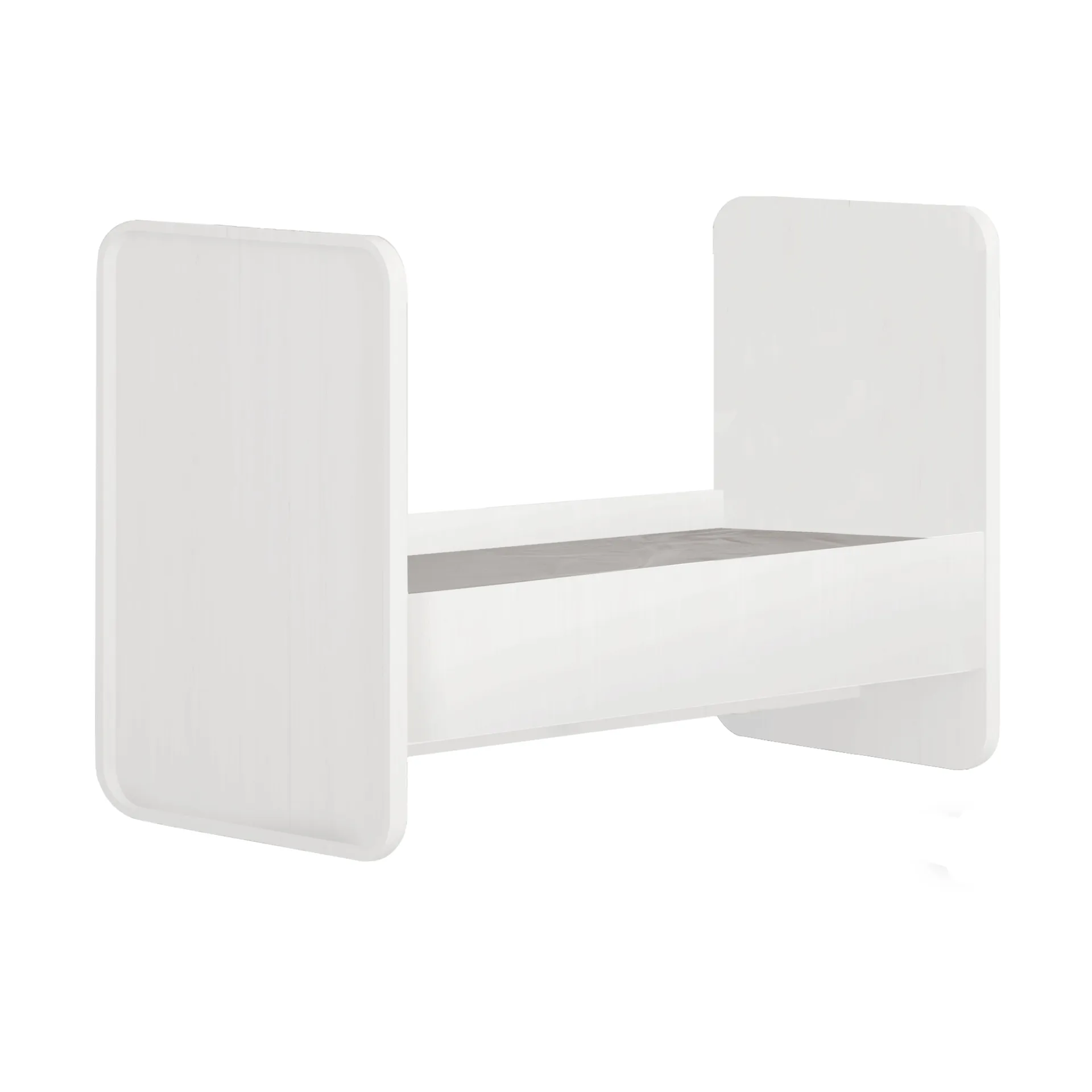 Cama de bebé e criança Form 166x77,5x87 cm, Branco Nofred