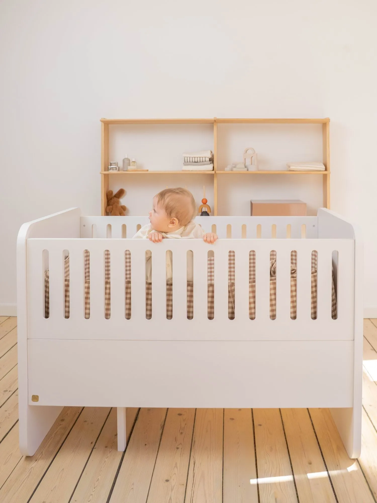 Cama de bebé e criança Form 166x77,5x87 cm, Branco Nofred