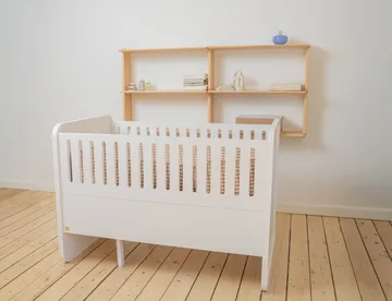 Cama de bebé e criança Form 166x77,5x87 cm - Branco - Nofred