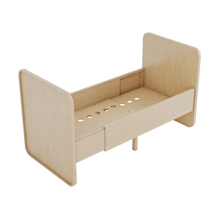 Cama de bebé e criança Form 166x77,5x87 cm, Carvalho Nofred