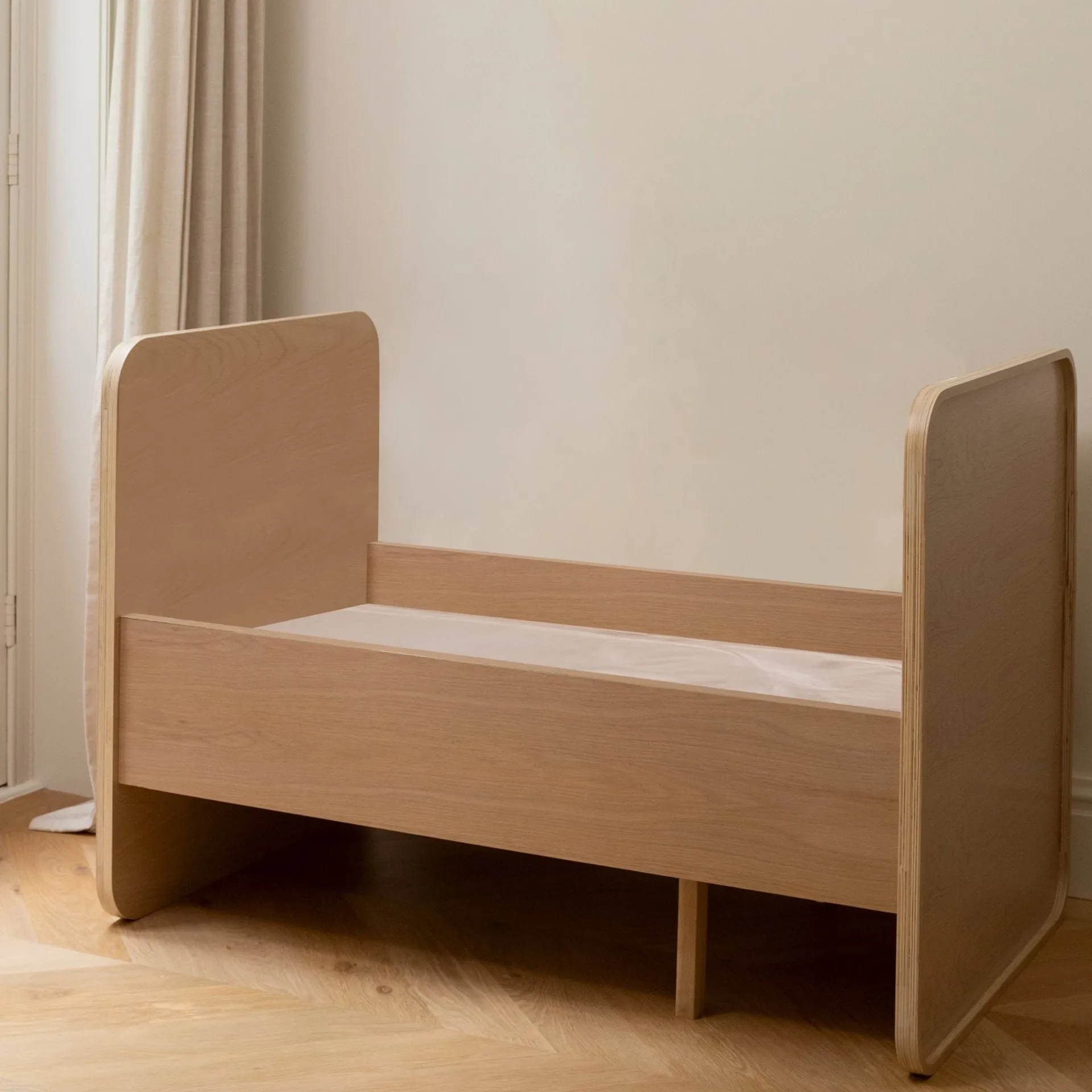 Colchão Form para cama de bebé e criança 2 peças, Branco Nofred