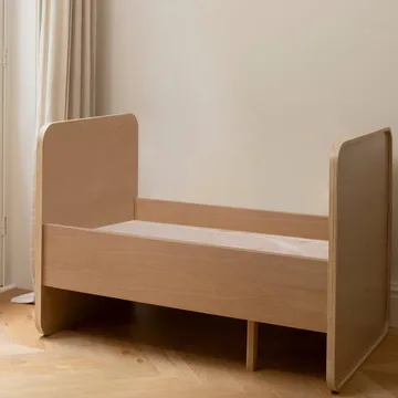 Colchão Form para cama de bebé e criança 2 peças - Branco - Nofred
