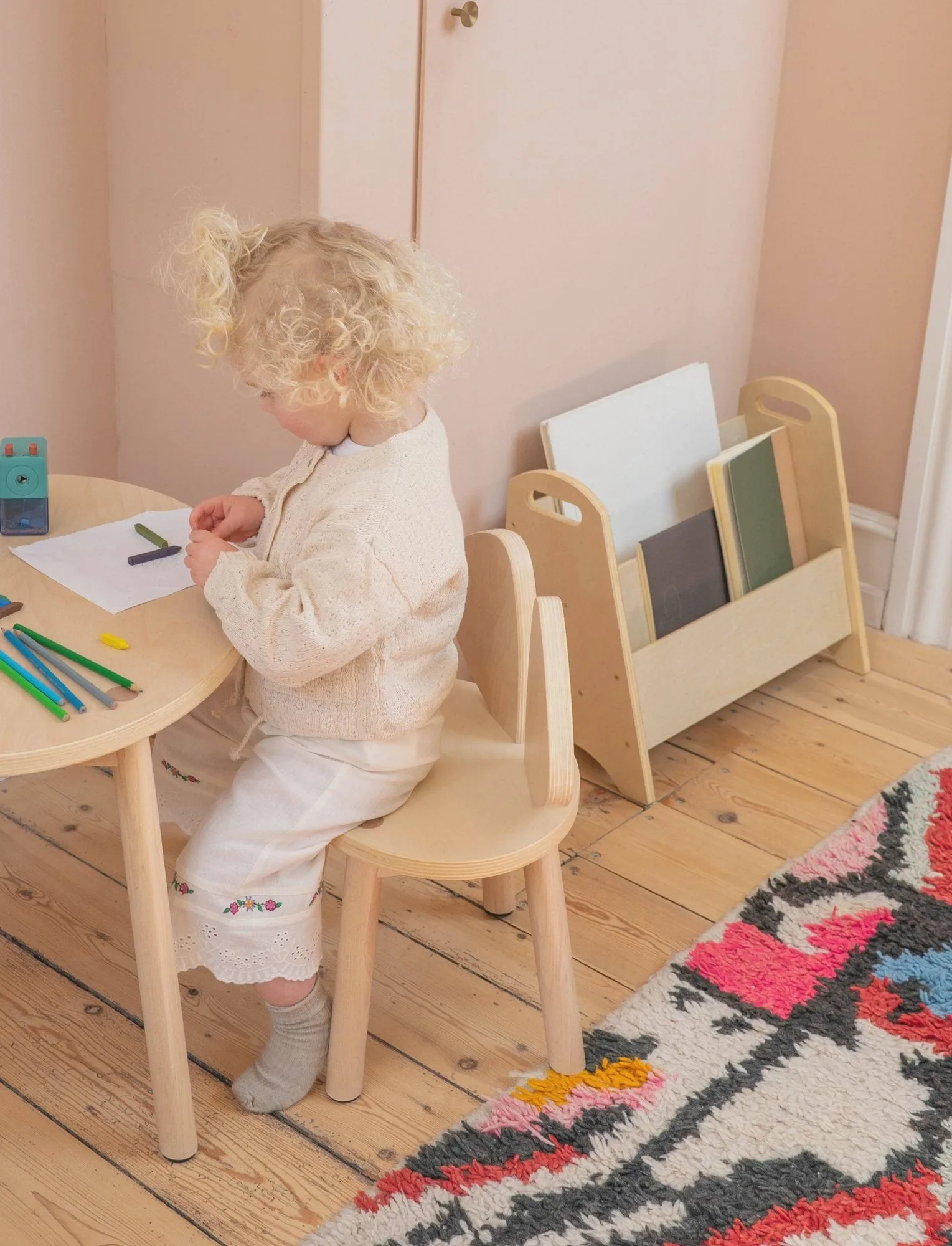 Estante infantil Book Holder, Bétula Nofred