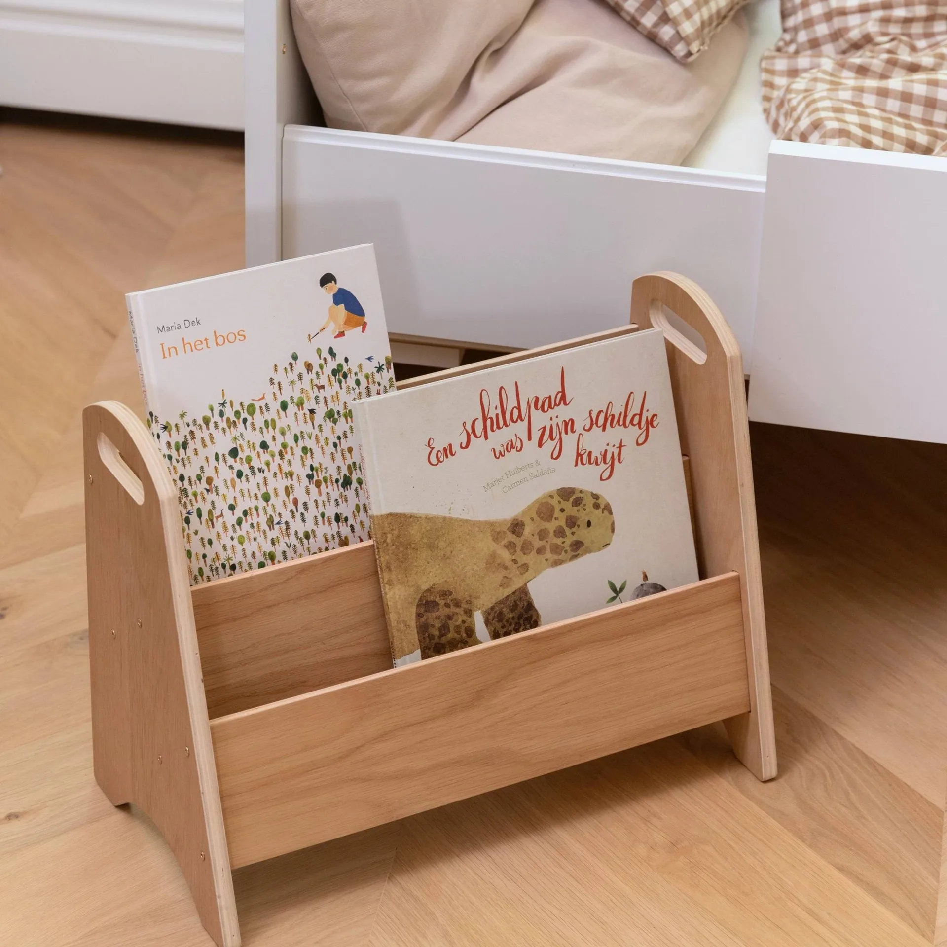 Estante infantil Book Holder, Carvalho Nofred