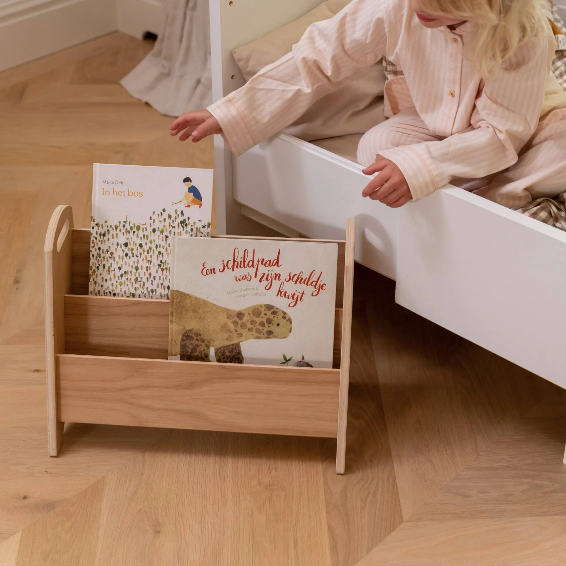 Estante infantil Book Holder, Carvalho Nofred