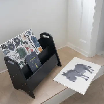 Estante infantil Book Holder - Preto - Nofred
