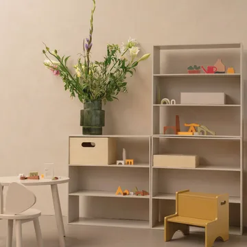 Estante infantil Kiddo Shelving - Bege - Nofred