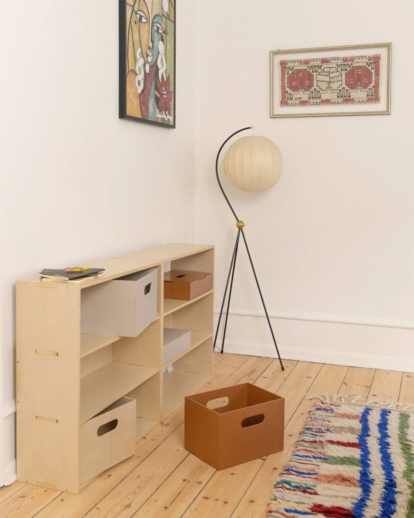 Estante infantil Kiddo Shelving, Bétula. Nofred