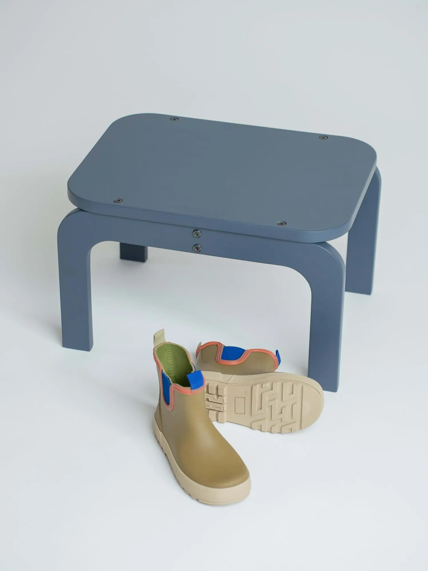 Kiddo Step Seat banco, Blue Nofred