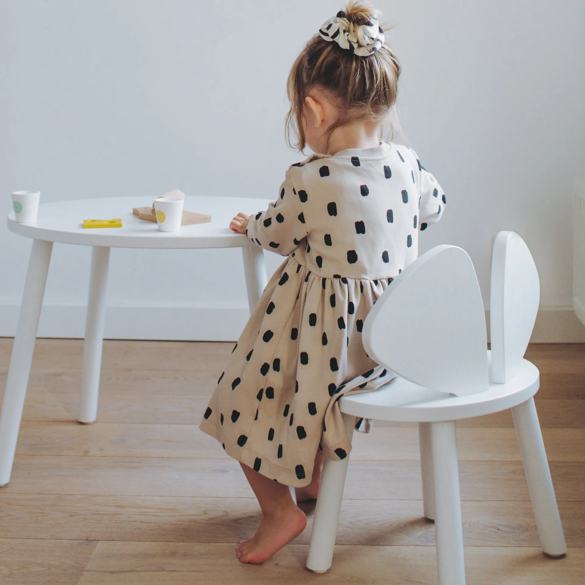 Mesa Infantil Mouse Table, Branco Nofred