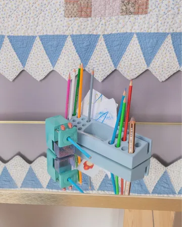 Porta-canetas Penholder - Azul - Nofred