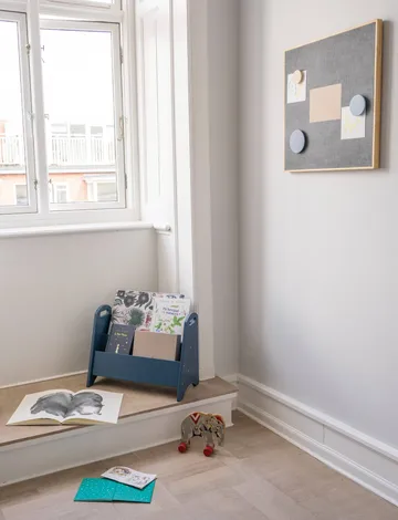 Quadro de avisos Noticeboard + 3 ímãs - Azul - Nofred