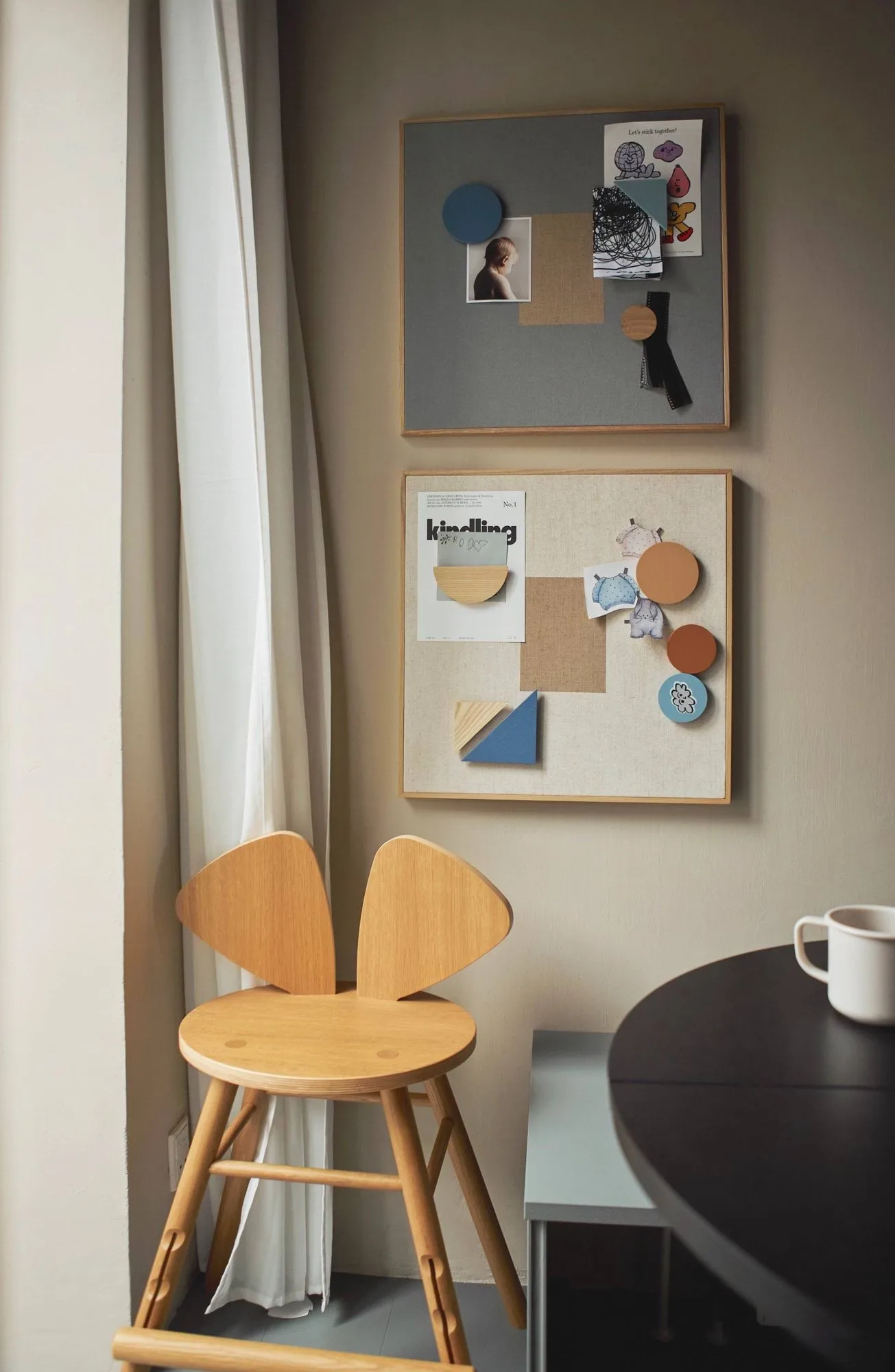Quadro de avisos Noticeboard + 3 ímãs, Sand Nofred