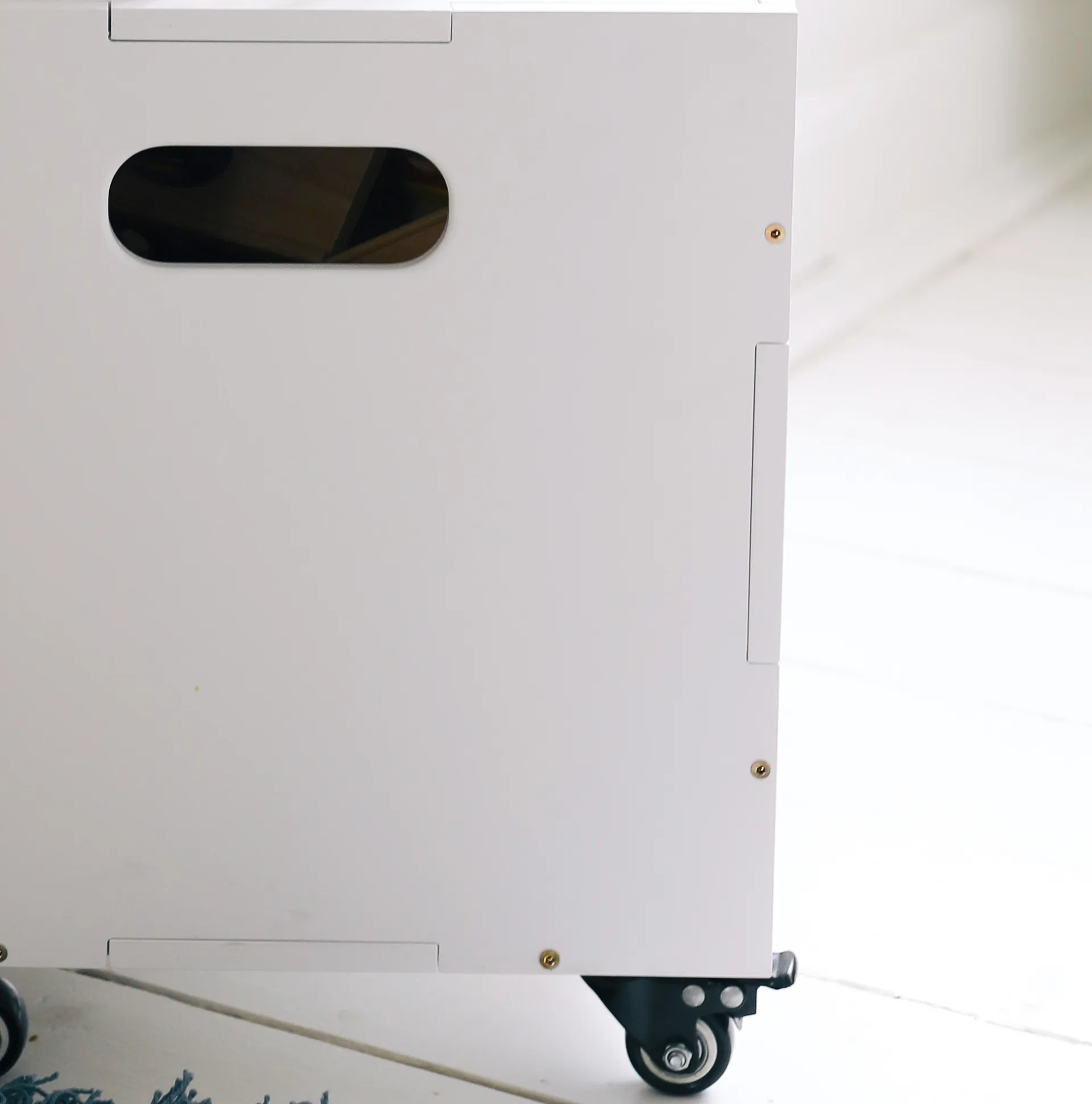 Rodas para caixa de armazenamento Cube Storage, 4 un., Preto Nofred