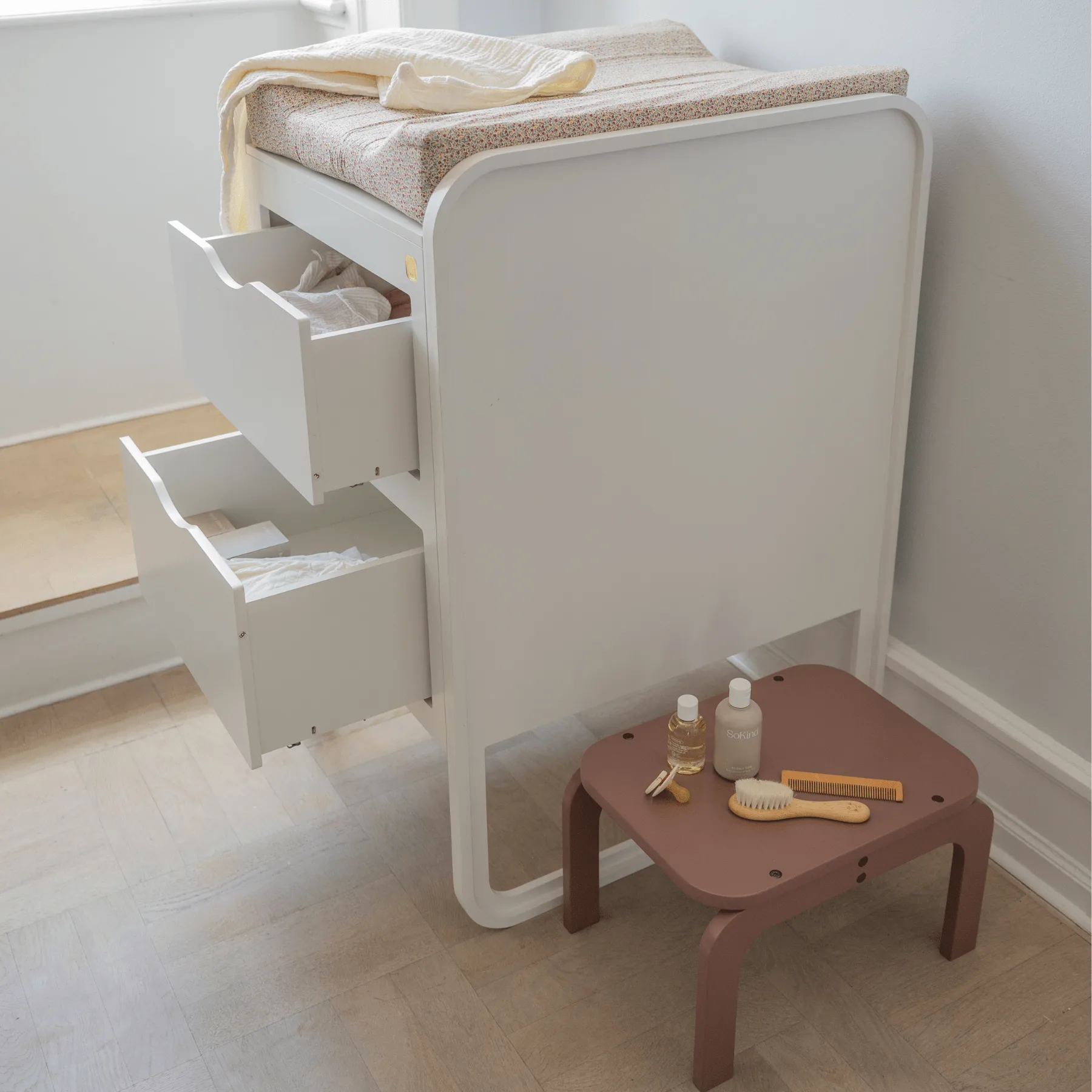 Trocador Form 65,4x56x95 cm, Branco Nofred