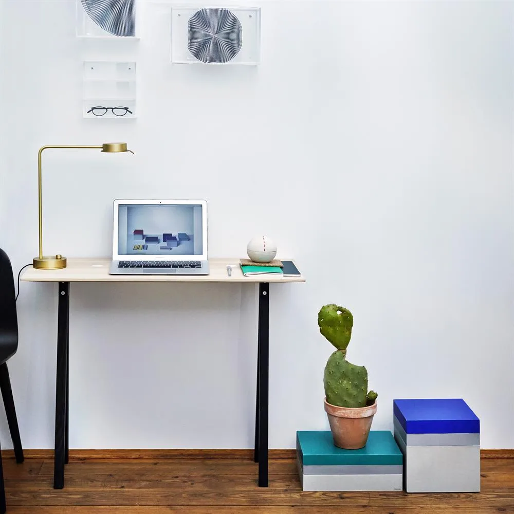 Mesa console 2-Dots, Madeira-preto Nomess Copenhagen