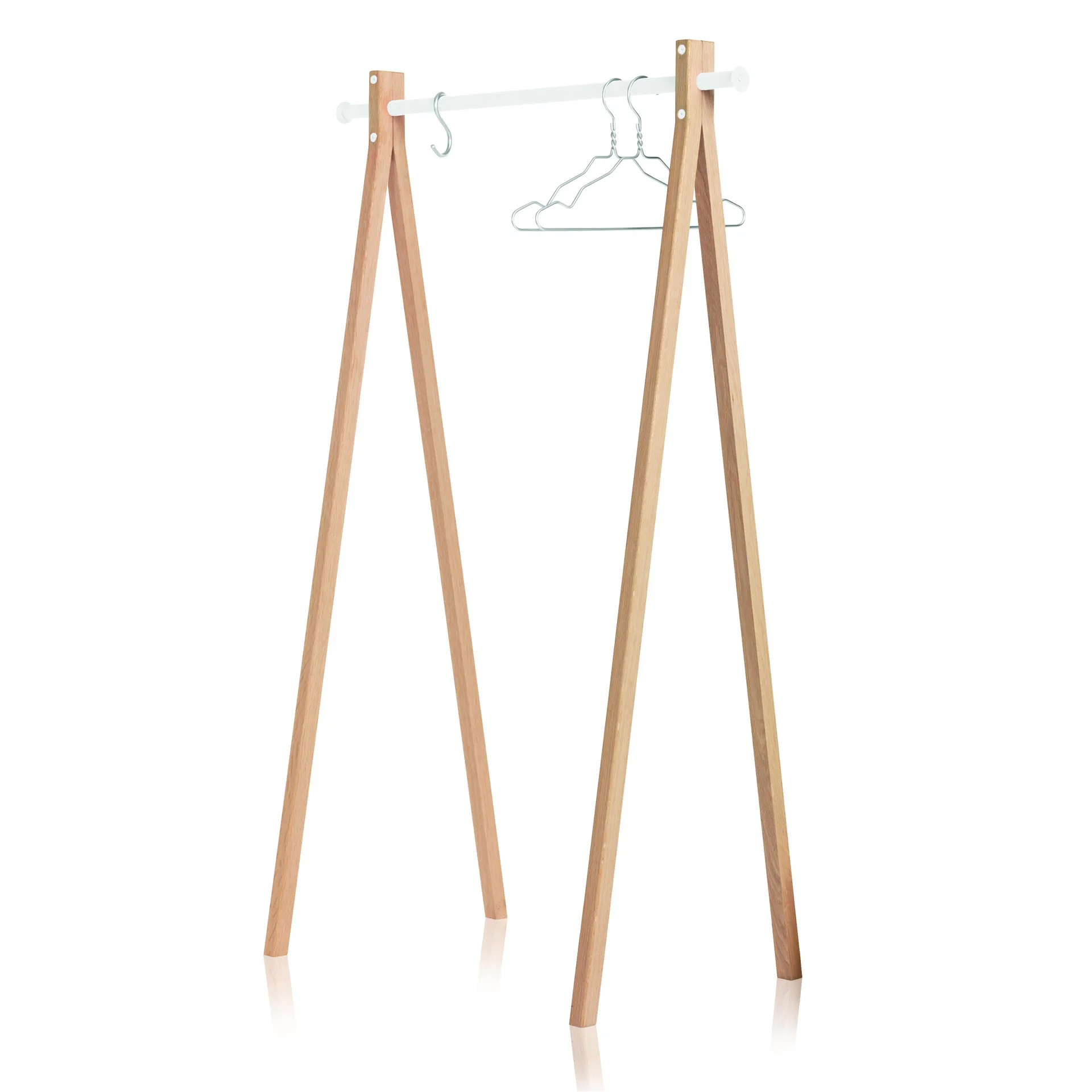 Suporte para cabides Dress Up 90, branco-natural Nomess Copenhagen