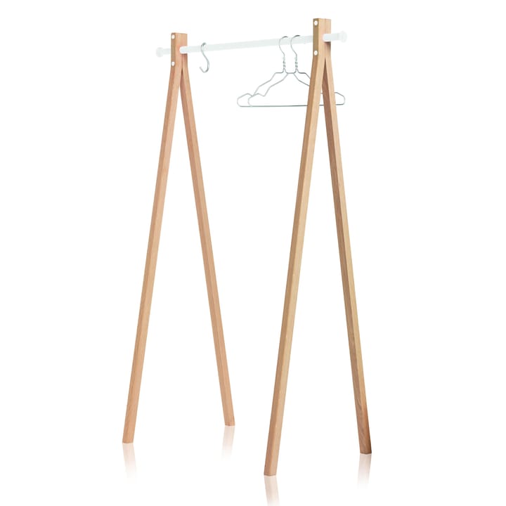 Suporte para cabides Dress Up 90 - branco-natural - Nomess Copenhagen