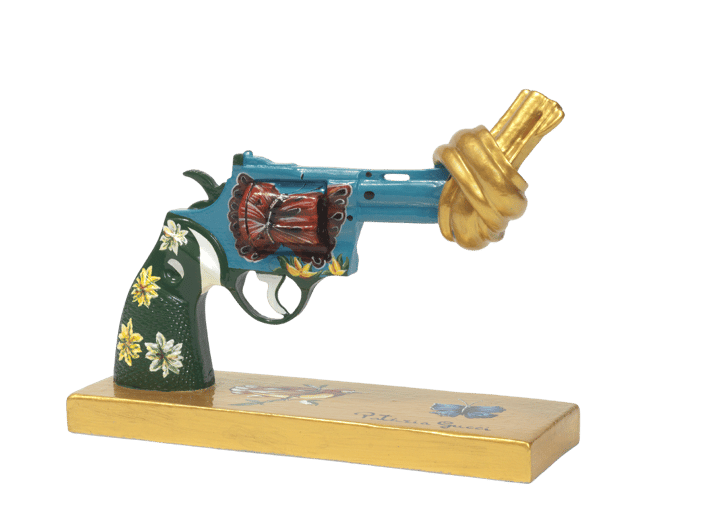 Decoração P Gucci for Peace 30 cm, Multi Non Violence