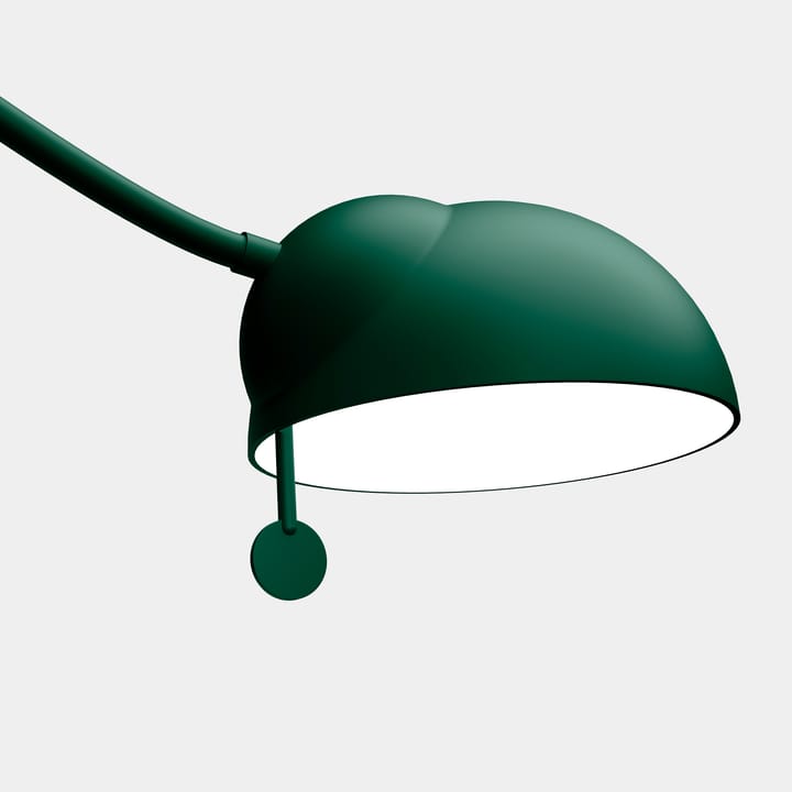 Candeeiro de parede Juno, British racing green-verde escuro Noon
