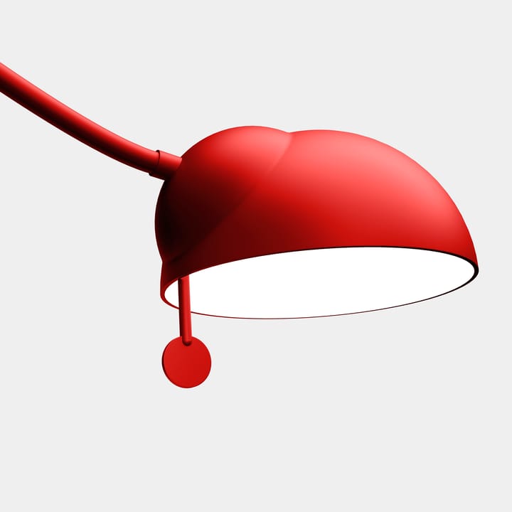 Candeeiro de parede Juno, Vermelho-vermelho Noon