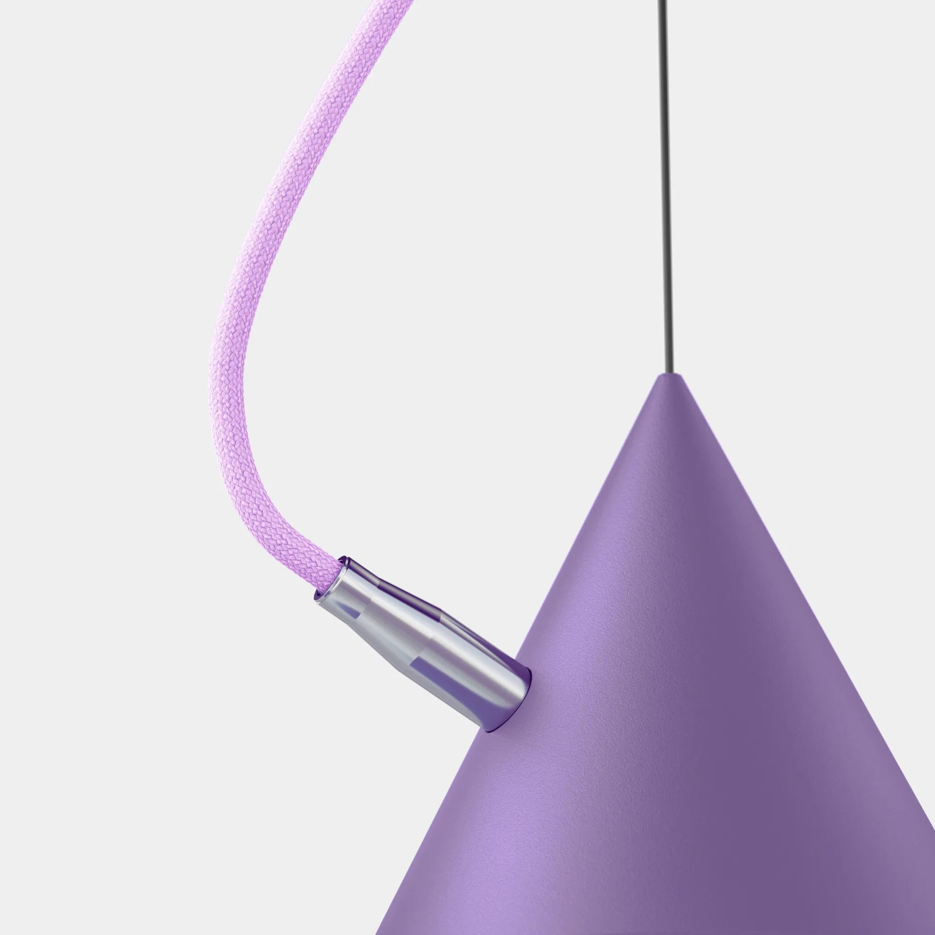 Pêndulo Castor 20 cm, Roxo-roxo-prata Noon