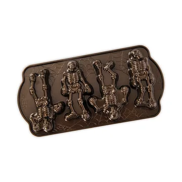 Assadeira Nordic Ware Spooky Skeleton  - Bronze  - Nordic Ware