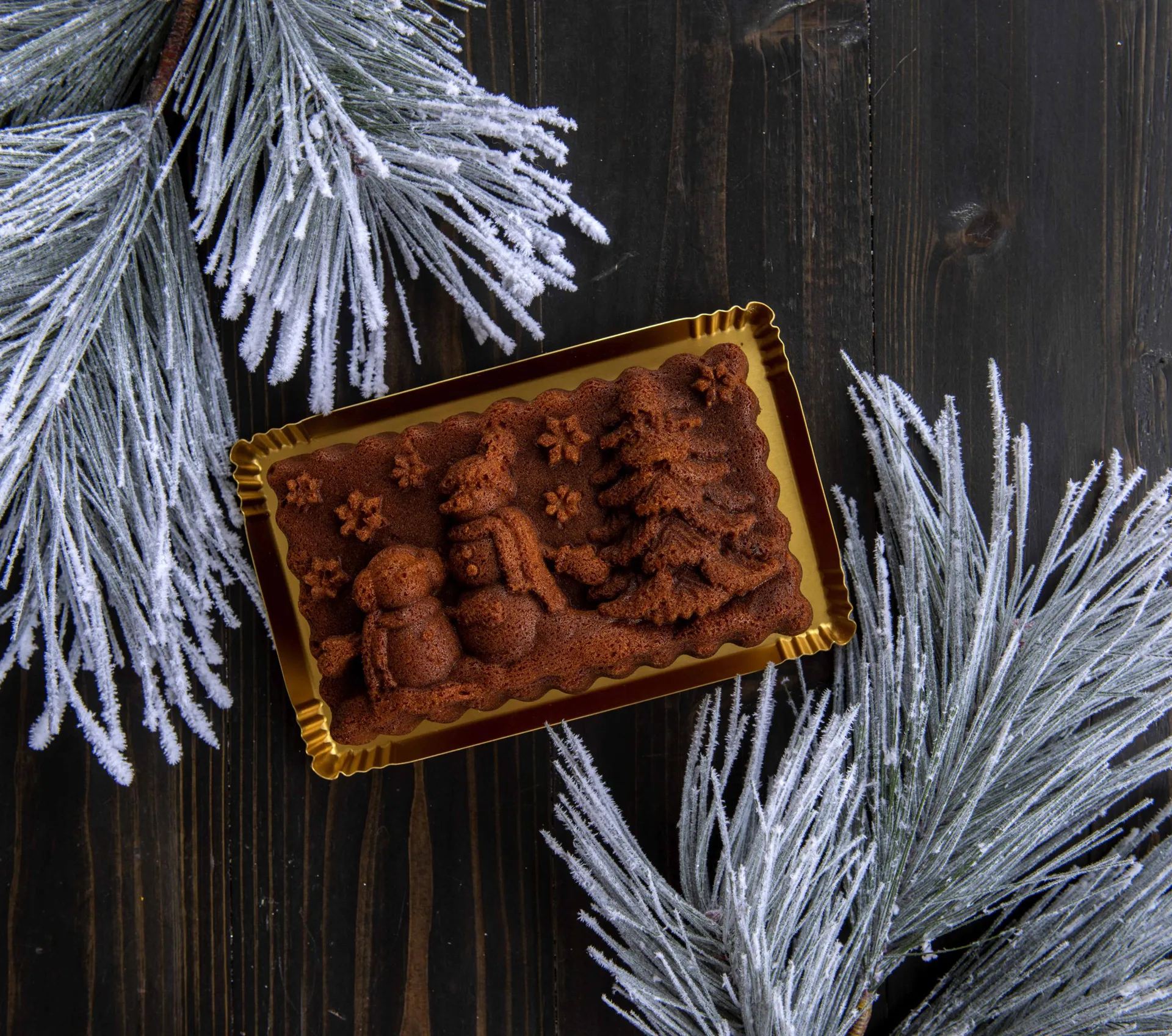 Forma para pão 1,4 L Nordic Ware Winter Wonderland, Prateada Nordic Ware