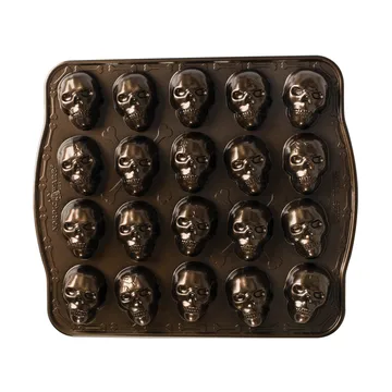 Forma para pão Nordic Ware Skull Bites - Bronze  - Nordic Ware