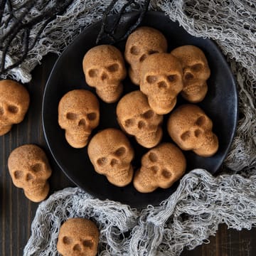 Forma para pão Nordic Ware Skull Bites - Bronze  - Nordic Ware